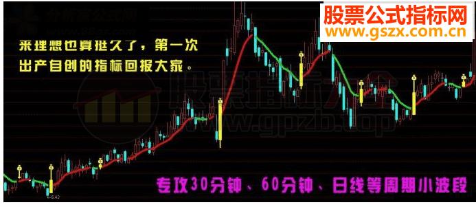 通达信玛雅主图指标（专攻30、60分钟、日线）源码