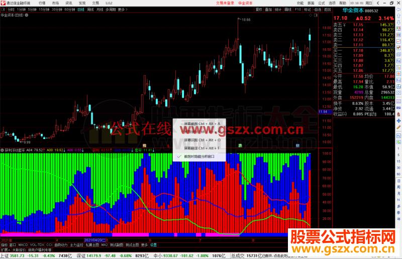 通达信获利浮动套牢盘指标公式源码