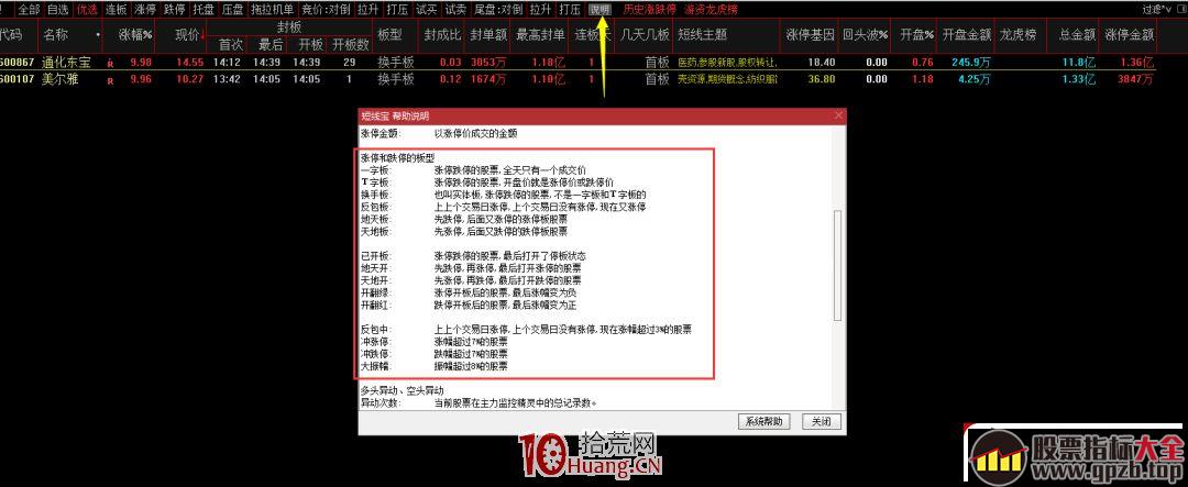 通达信短线宝高级使用技巧 深度教程（图解，附视频教程）,股票指标大全（gpzb.top）
