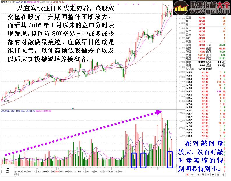 [金印组合]控盘庄股庄家做量实例